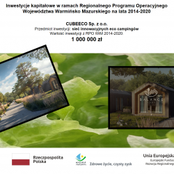 Cubeeco – innowacje w turystyce dzięki funduszowi kapitałowemu z RPO WiM 2014-2020