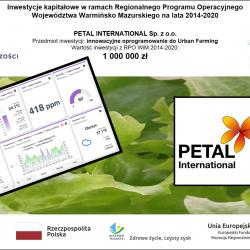 Petal International – innowacyjne narzędzie dzięki funduszowi kapitałowemu z RPO WiM 2014-2020