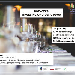 Pożyczka inwestycyjno-obrotowa już wkrótce dostępna