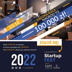 Rekrutacja Carpathian Startup Fest 2022