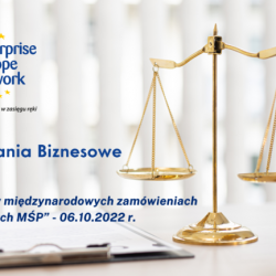 Śniadania Biznesowe z EEN: „Umowy w międzynarodowych zamówieniach publicznych MŚP”