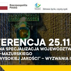 Konferencja „Żywność wysokiej jakości – wyzwania i potrzeby” już w piątek!