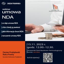 Okiem prawnika – umowa NDA