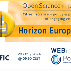 Webinarium PolSCA: Citizen Science w Horyzoncie Europa