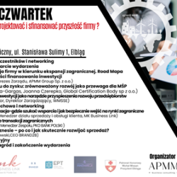 Biznesowy Czwartek. Fundamenty Jutra. Jak zaprojektować i sfinansować przyszłość firmy?