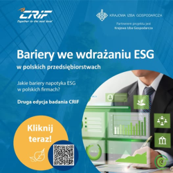 Badanie przedsiębiorców: „Bariery wdrażania ESG w polskich przedsiębiorstwach”