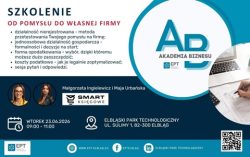 Od pomysłu do własnej firmy – szkolenie dla przedsiębiorców w EPT