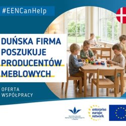 Duńska firma poszukuje polskich producentów mebli i wyrobów z drewna