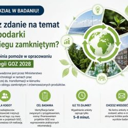 Ankieta dotycząca finansowania gospodarki o obiegu zamkniętym (GOZ)