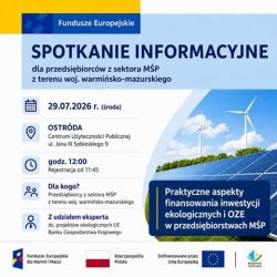 Praktyczne aspekty finansowania inwestycji ekologicznych i OZE w przedsiębiorstwach