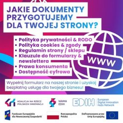 WAMA EDIH pomaga przedsiębiorcom zadbać o zgodność stron internetowych z przepisami