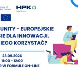 Webinar: EIT Community – europejskie wsparcie dla innowacji. Jak z niego korzystać?